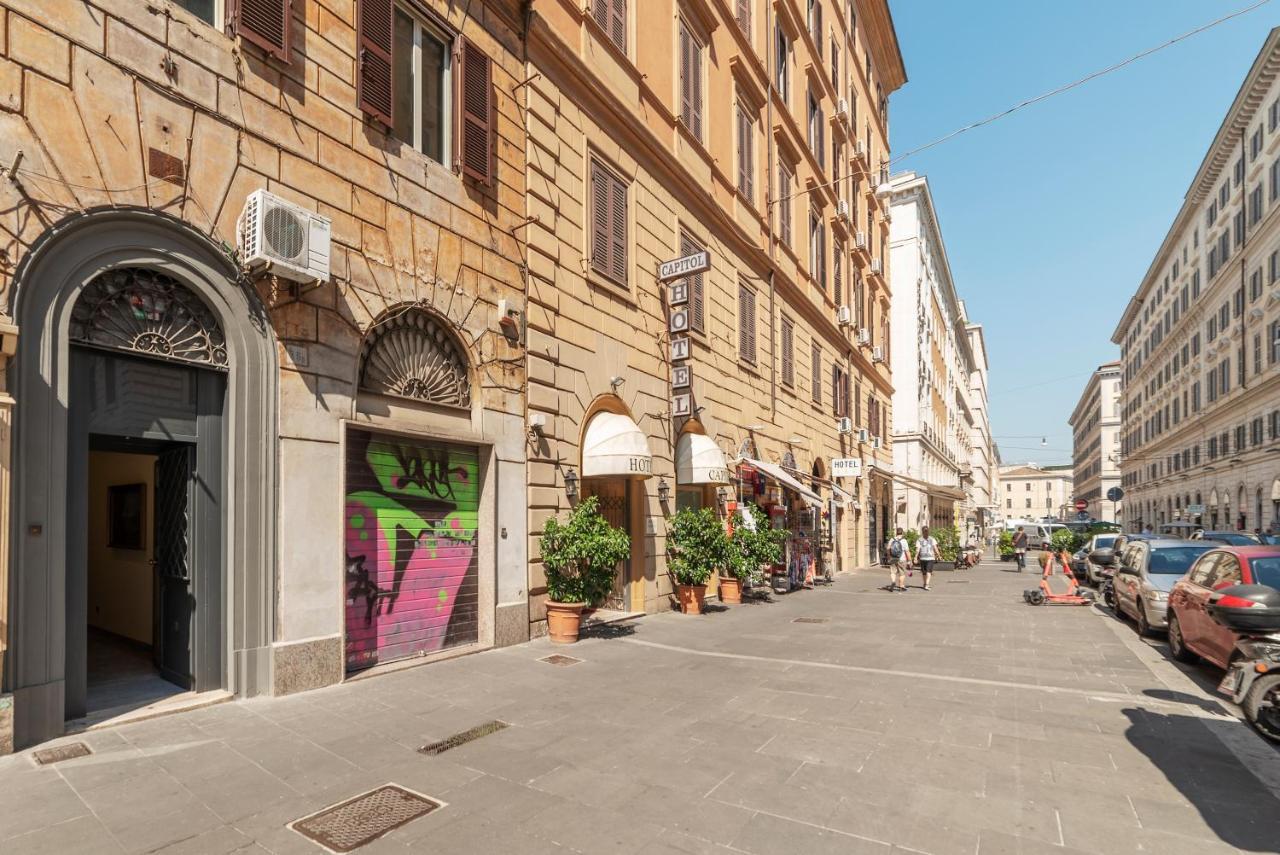 روما Termini Station Elegant And Roomy Apartment المظهر الخارجي الصورة